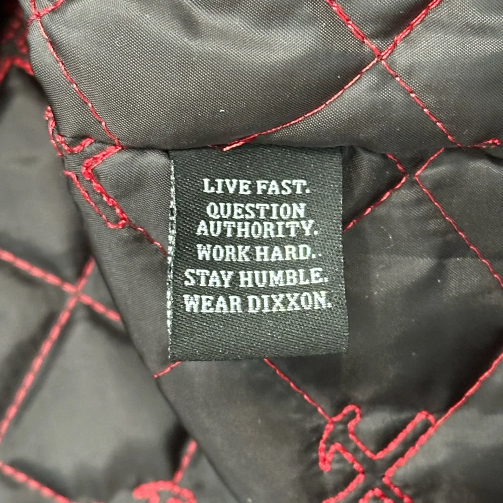 Dixxon Flannel The Payback Jacket Quilted Pearl Snap in Green/Black Size Large